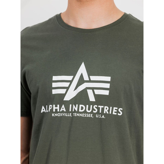 Alpha Industries Ανδρική κοντομάνικη μπλούζα Basic Big Logo T-Shirt